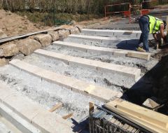 Construction d‘un escalier