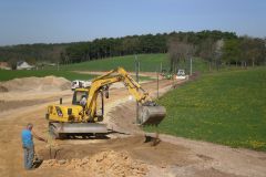 Construction d‘une route
