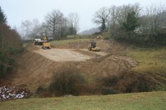 Terrassement d‘une plateforme